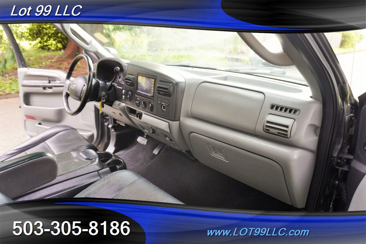 2005 Ford F-350 Lariat 4X4 6.0L Power Stroke BULLETPROOF Leather  Seats Moon ROOF DVD Long Bed Tow Pkg Newer Tires - Photo 21 - Milwaukie, OR 97267