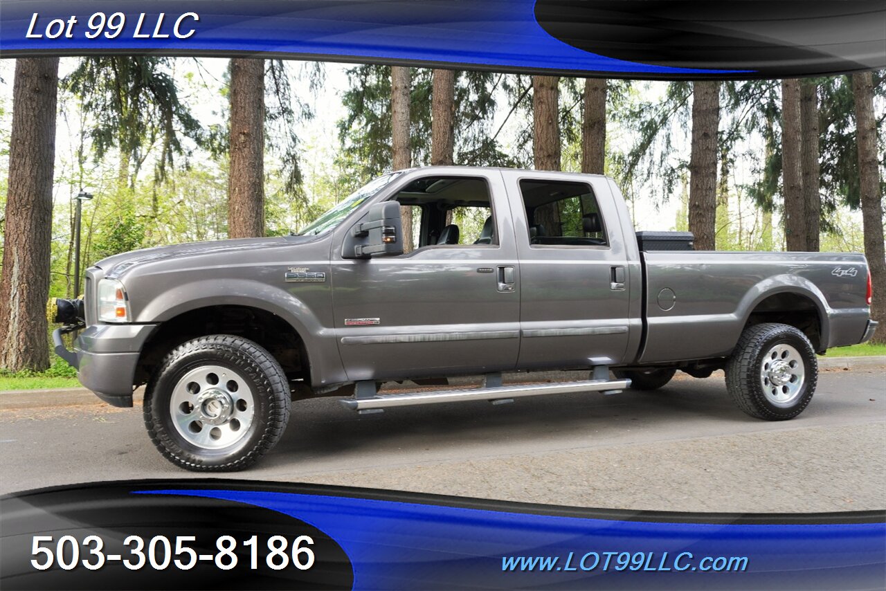 2005 Ford F-350 Lariat 4X4 6.0L Power Stroke BULLETPROOF Leather  Seats Moon ROOF DVD Long Bed Tow Pkg Newer Tires - Photo 7 - Milwaukie, OR 97267