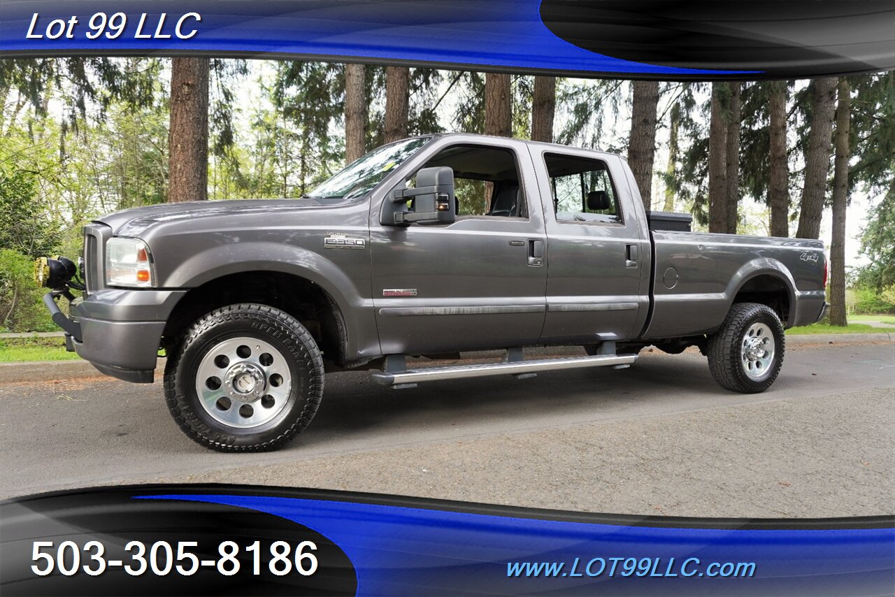 2005 Ford F-350 Lariat 4X4 6.0L Power Stroke BULLETPROOF Leather  Seats Moon ROOF DVD Long Bed Tow Pkg Newer Tires - Photo 6 - Milwaukie, OR 97267