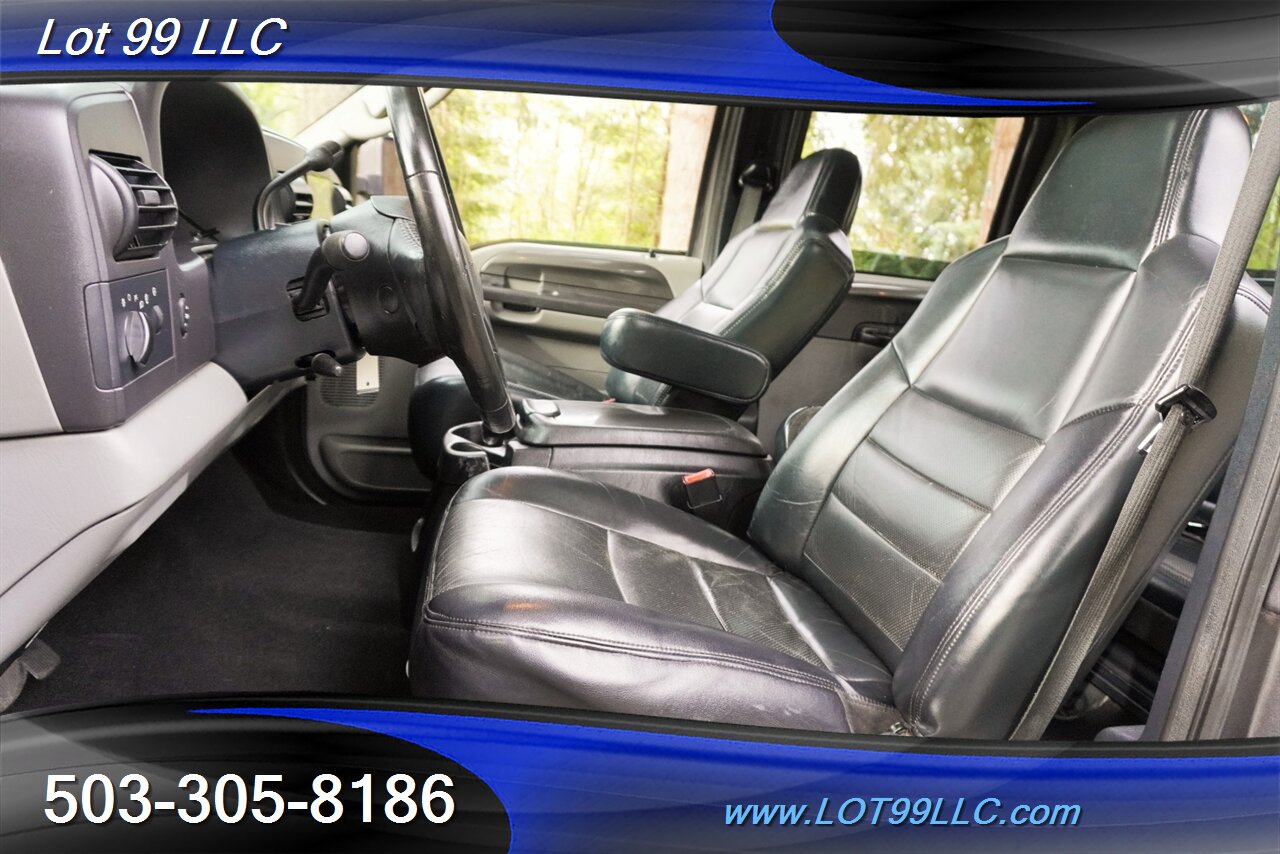 2005 Ford F-350 Lariat 4X4 6.0L Power Stroke BULLETPROOF Leather  Seats Moon ROOF DVD Long Bed Tow Pkg Newer Tires - Photo 16 - Milwaukie, OR 97267