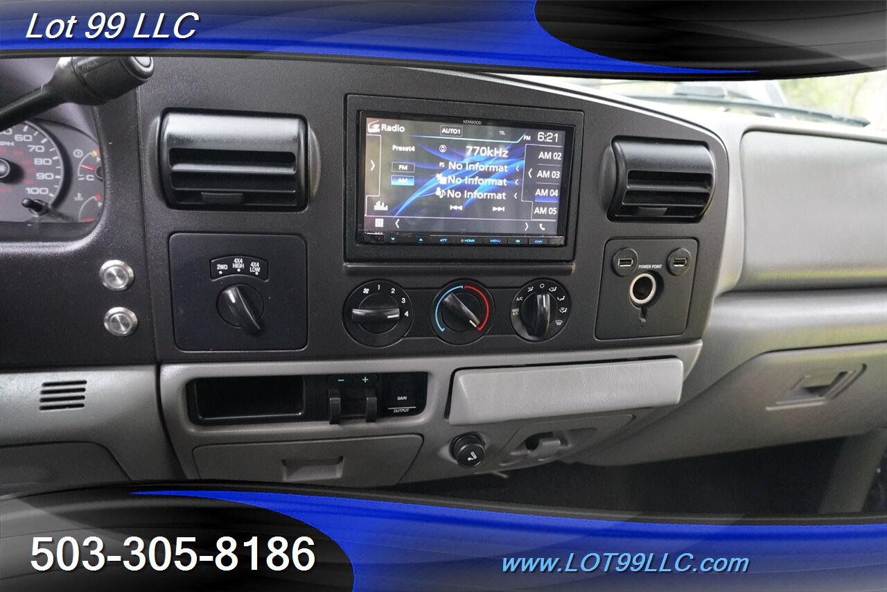 2005 Ford F-350 Lariat 4X4 6.0L Power Stroke BULLETPROOF Leather  Seats Moon ROOF DVD Long Bed Tow Pkg Newer Tires - Photo 25 - Milwaukie, OR 97267