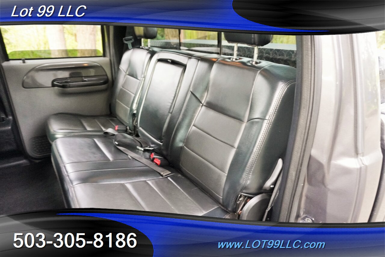 2005 Ford F-350 Lariat 4X4 6.0L Power Stroke BULLETPROOF Leather  Seats Moon ROOF DVD Long Bed Tow Pkg Newer Tires - Photo 17 - Milwaukie, OR 97267