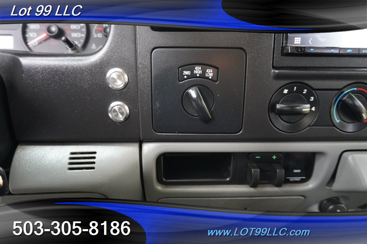 2005 Ford F-350 Lariat 4X4 6.0L Power Stroke BULLETPROOF Leather  Seats Moon ROOF DVD Long Bed Tow Pkg Newer Tires - Photo 27 - Milwaukie, OR 97267