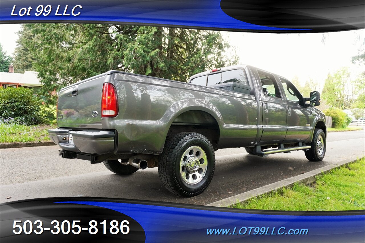 2005 Ford F-350 Lariat 4X4 6.0L Power Stroke BULLETPROOF Leather  Seats Moon ROOF DVD Long Bed Tow Pkg Newer Tires - Photo 12 - Milwaukie, OR 97267