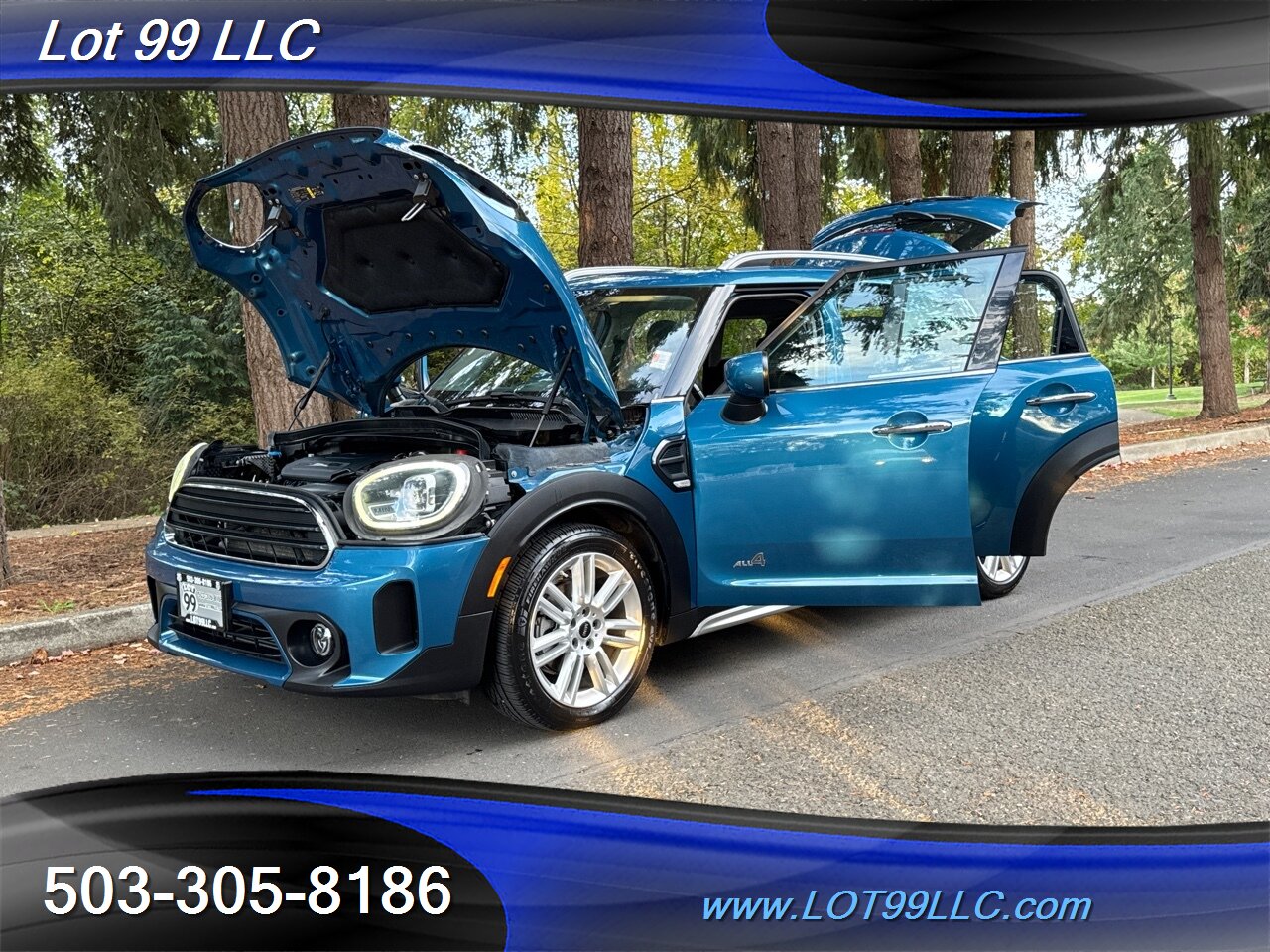 2022 MINI Countryman Cooper ALL4 AWD 58k 30Mpg Pano Htd Leather   - Photo 37 - Milwaukie, OR 97267