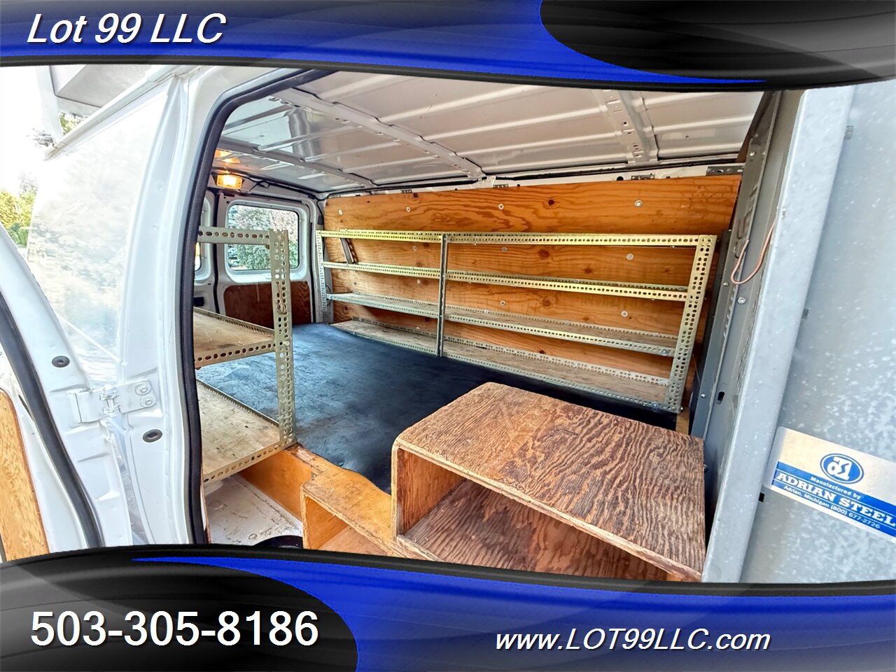 2007 Ford E-Series Van E250 Cargo Van 135k 4.6L V8 Ladder Shelves Drawer   - Photo 35 - Milwaukie, OR 97267