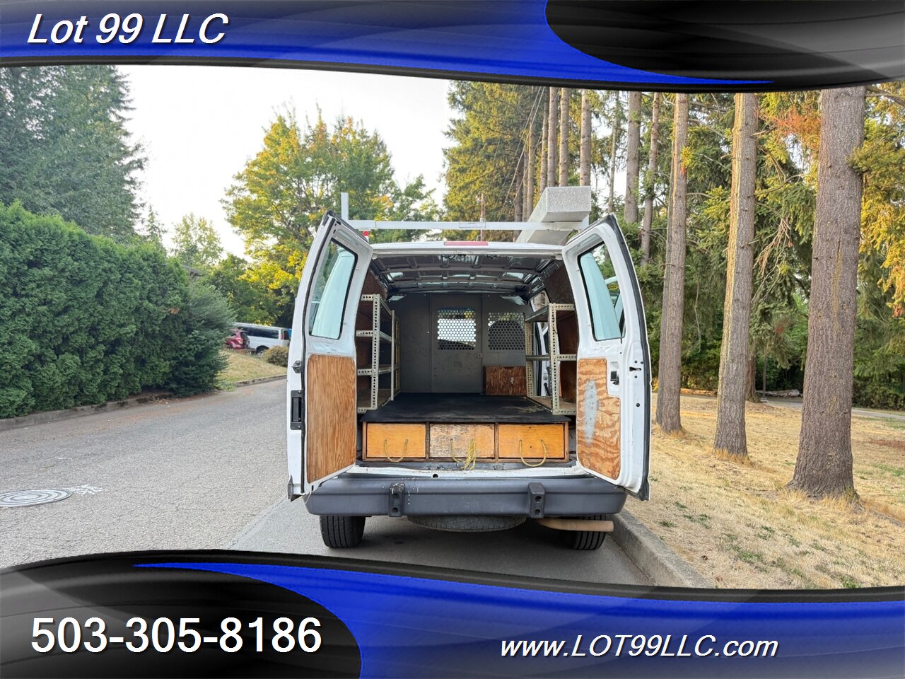 2007 Ford E-Series Van E250 Cargo Van 135k 4.6L V8 Ladder Shelves Drawer   - Photo 21 - Milwaukie, OR 97267