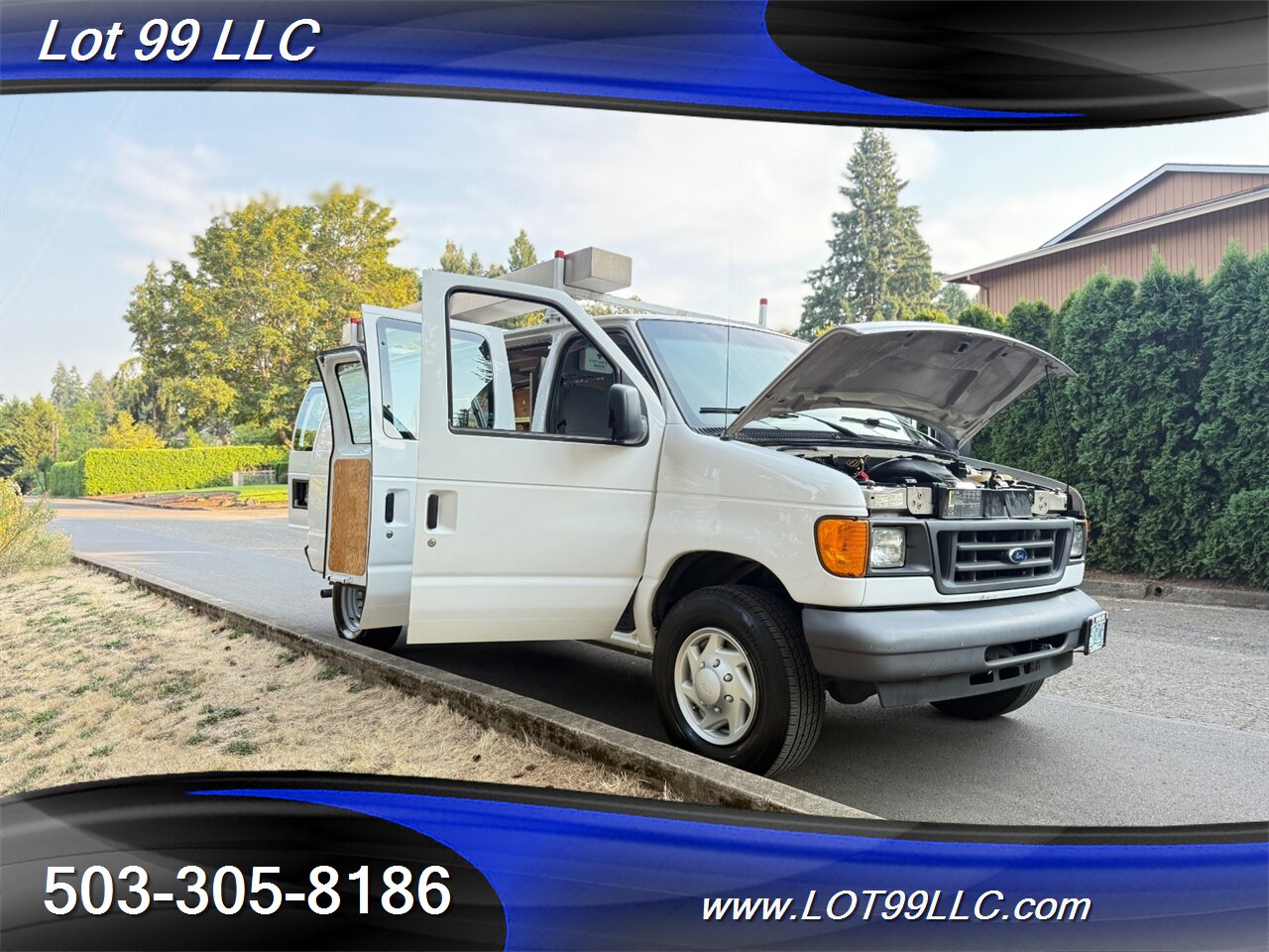 2007 Ford E-Series Van E250 Cargo Van 135k 4.6L V8 Ladder Shelves Drawer   - Photo 47 - Milwaukie, OR 97267