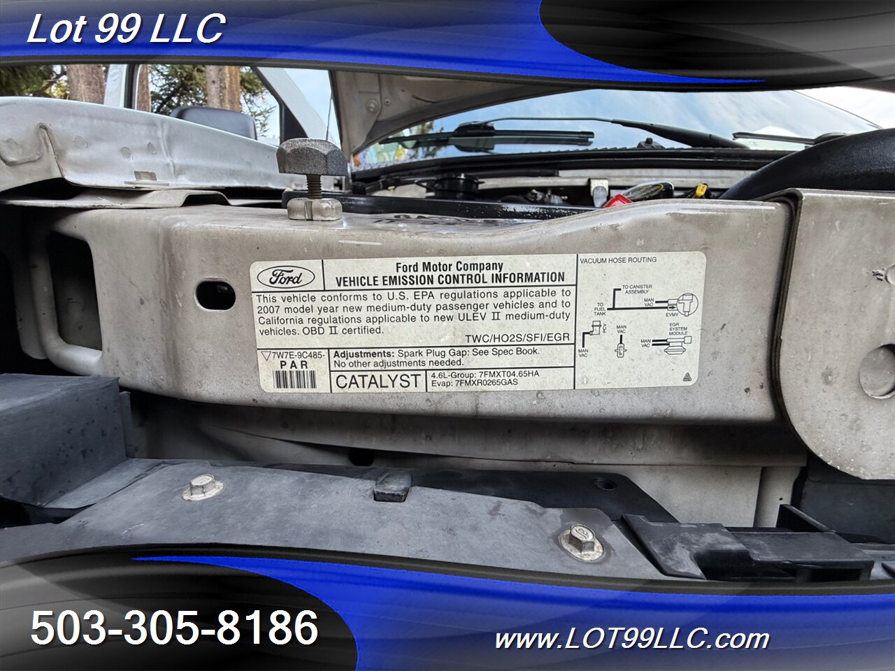 2007 Ford E-Series Van E250 Cargo Van 135k 4.6L V8 Ladder Shelves Drawer   - Photo 46 - Milwaukie, OR 97267