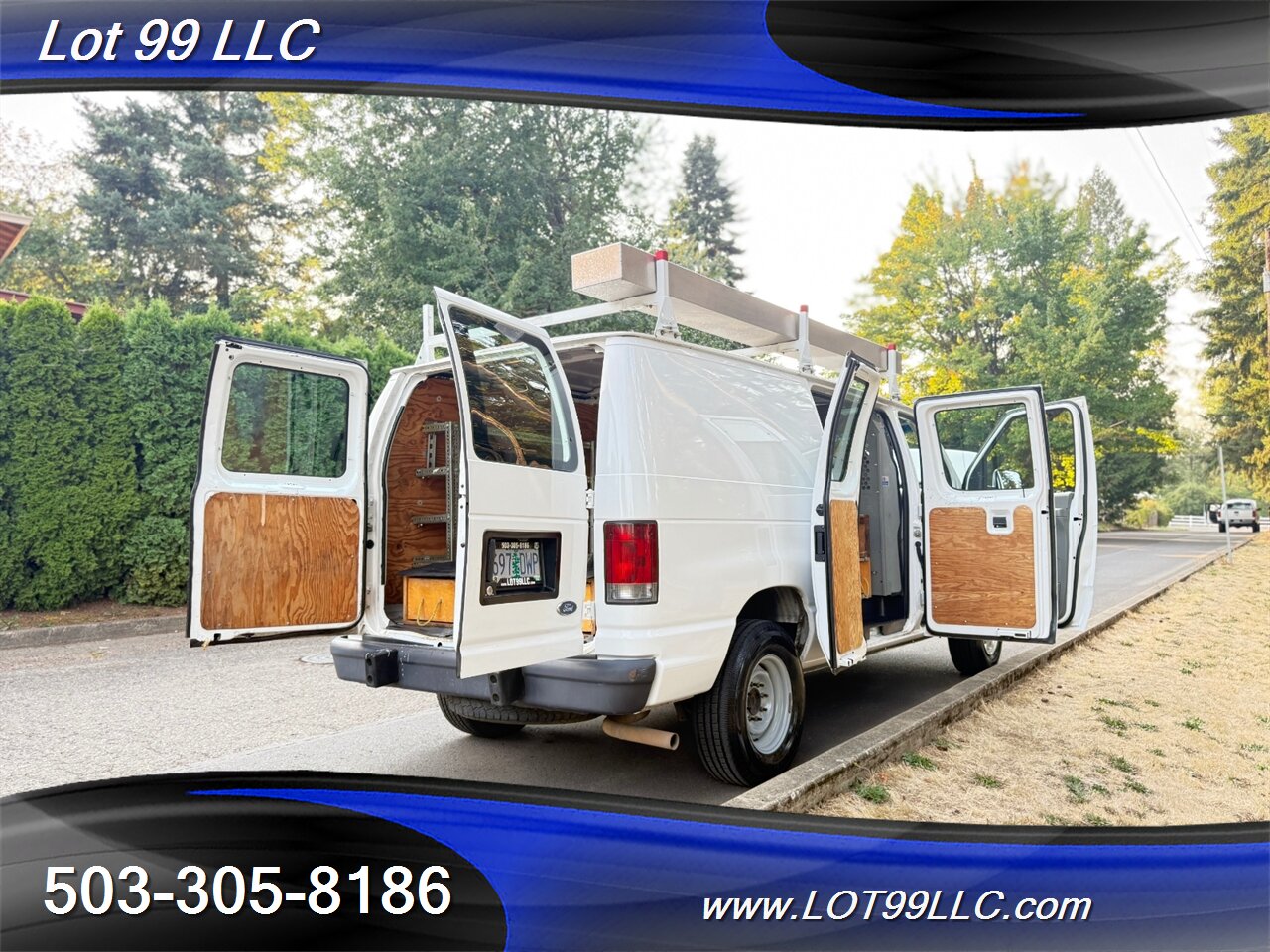 2007 Ford E-Series Van E250 Cargo Van 135k 4.6L V8 Ladder Shelves Drawer   - Photo 48 - Milwaukie, OR 97267