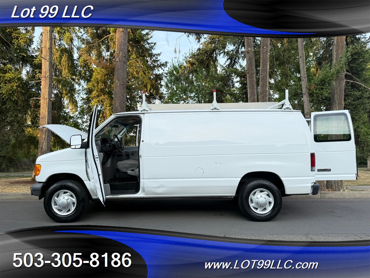 2007 Ford E-Series Van E250 Cargo Van 135k 4.6L V8 Ladder Shelves Drawer   - Photo 41 - Milwaukie, OR 97267