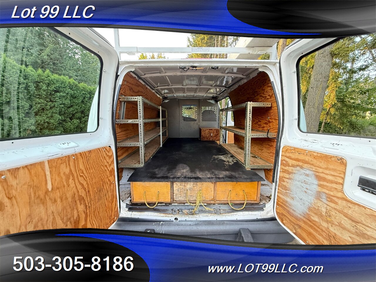 2007 Ford E-Series Van E250 Cargo Van 135k 4.6L V8 Ladder Shelves Drawer   - Photo 37 - Milwaukie, OR 97267