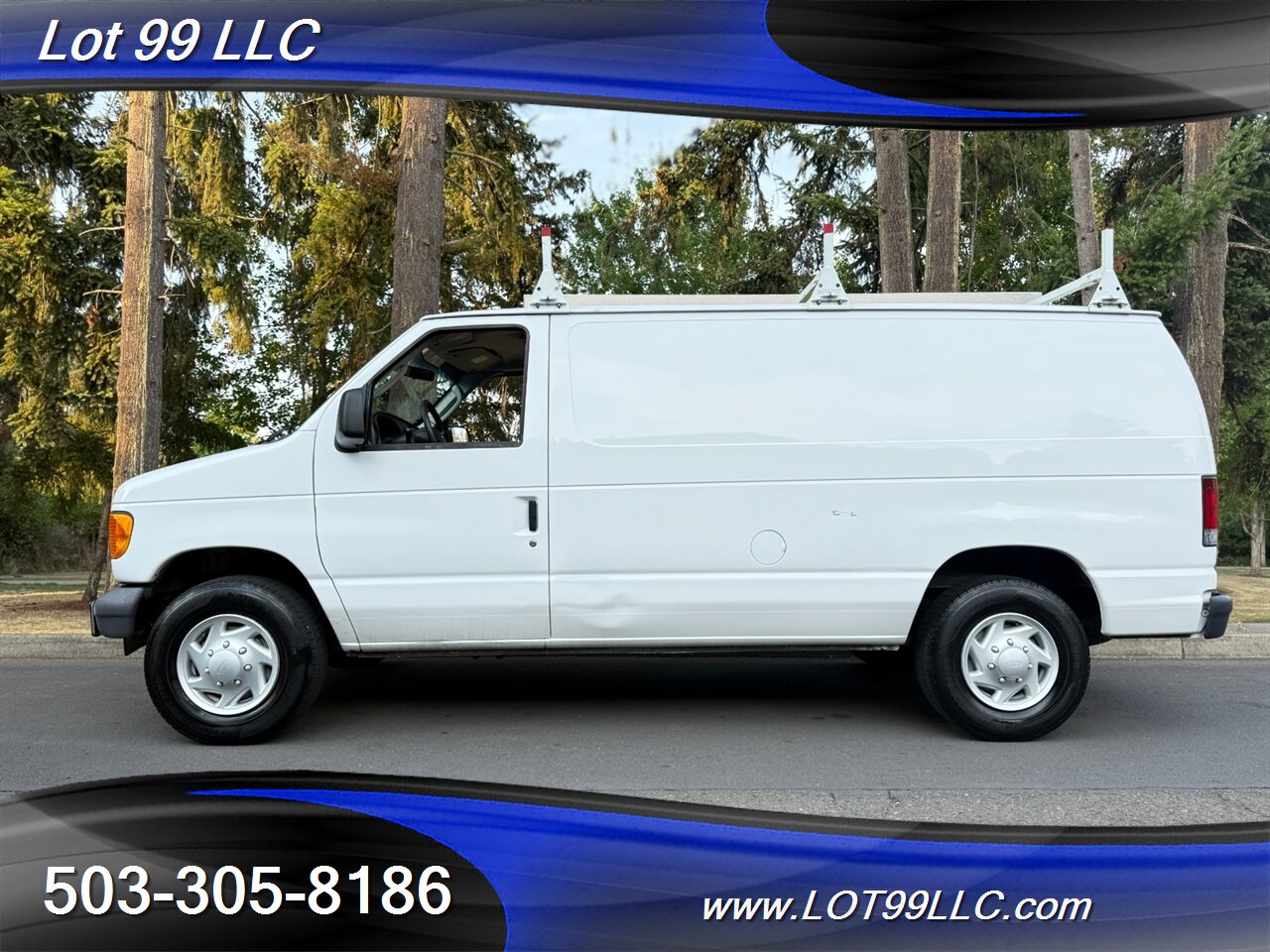 2007 Ford E-Series Van E250 Cargo Van 135k 4.6L V8 Ladder Shelves Drawer   - Photo 1 - Milwaukie, OR 97267