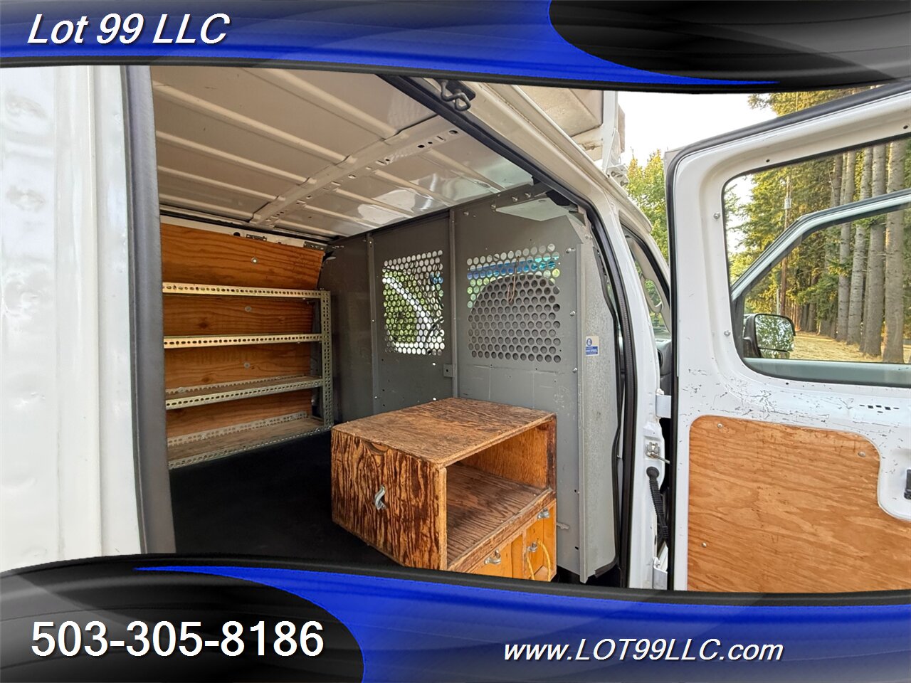 2007 Ford E-Series Van E250 Cargo Van 135k 4.6L V8 Ladder Shelves Drawer   - Photo 4 - Milwaukie, OR 97267
