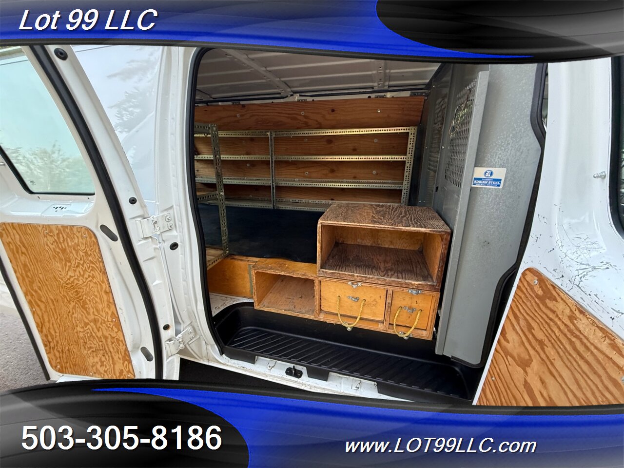 2007 Ford E-Series Van E250 Cargo Van 135k 4.6L V8 Ladder Shelves Drawer   - Photo 34 - Milwaukie, OR 97267
