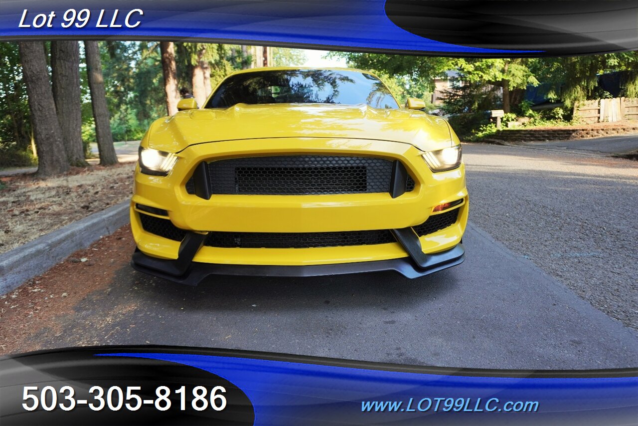 2015 Ford Mustang GT Premium V8 5.0L COYOTE 6 Speed Manual Heated AC  Leather Seats GPS 20 Wheels Newer Tires - Photo 6 - Milwaukie, OR 97267