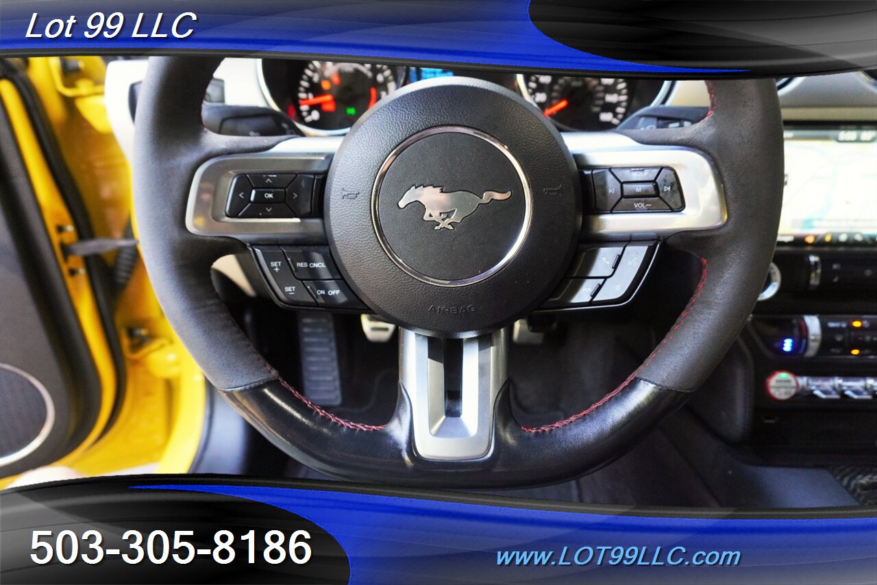 2015 Ford Mustang GT Premium V8 5.0L COYOTE 6 Speed Manual Heated AC  Leather Seats GPS 20 Wheels Newer Tires - Photo 22 - Milwaukie, OR 97267