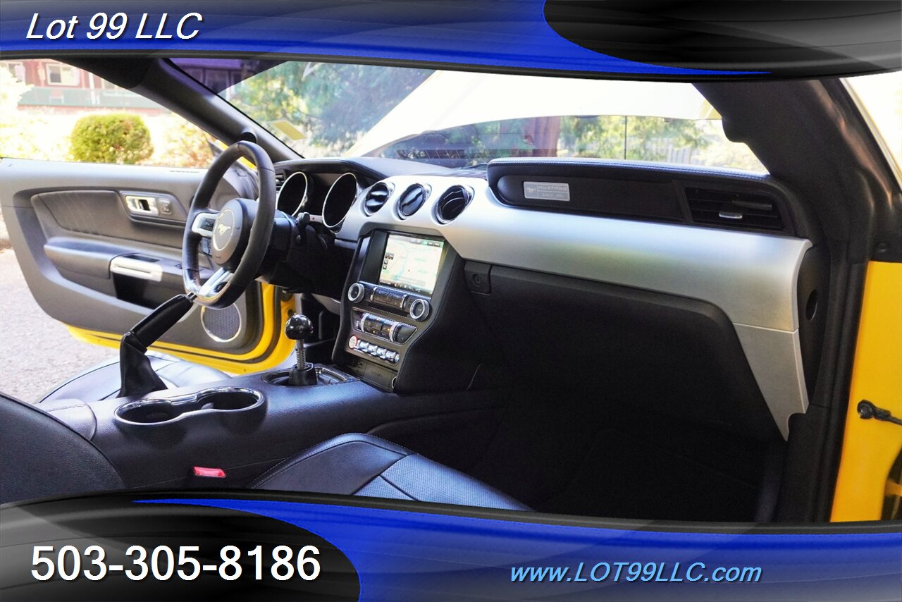 2015 Ford Mustang GT Premium V8 5.0L COYOTE 6 Speed Manual Heated AC  Leather Seats GPS 20 Wheels Newer Tires - Photo 14 - Milwaukie, OR 97267