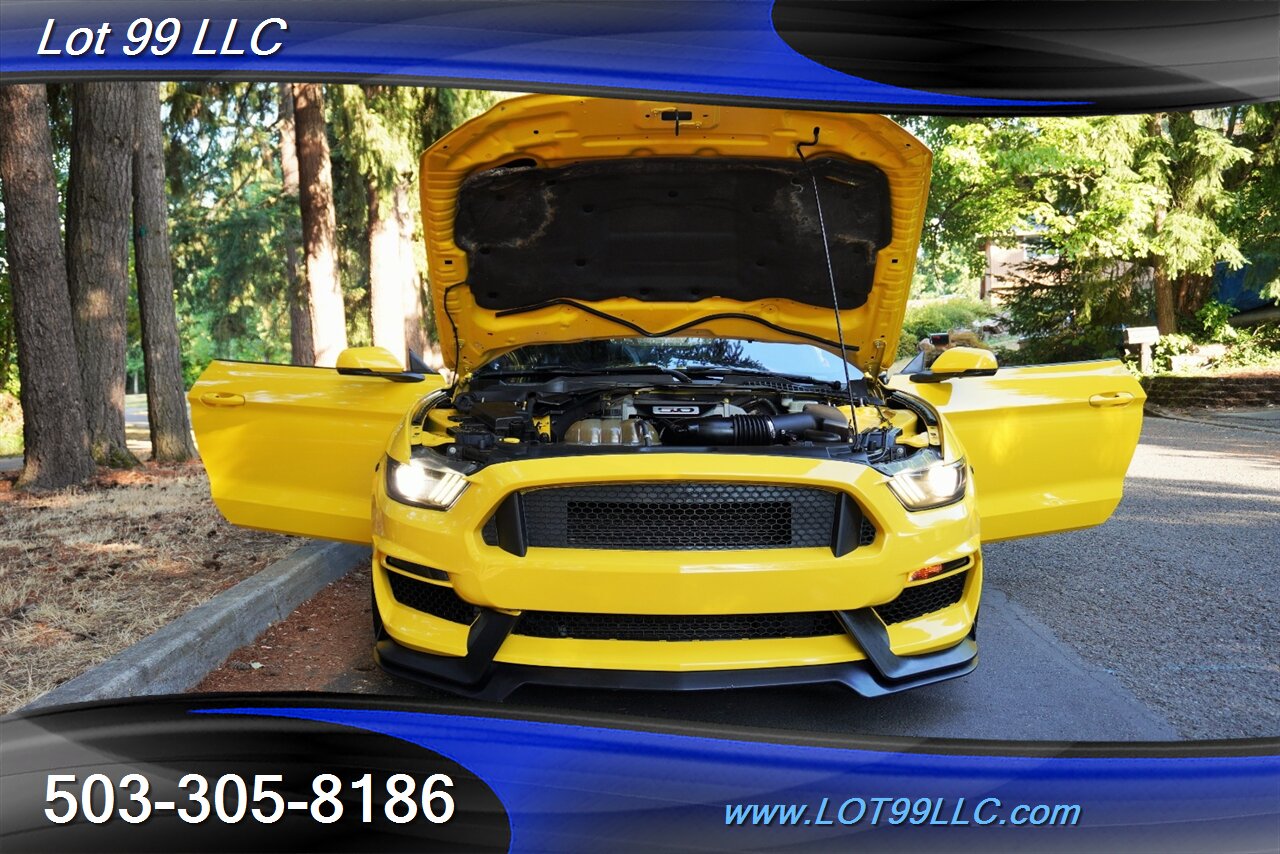 2015 Ford Mustang GT Premium V8 5.0L COYOTE 6 Speed Manual Heated AC  Leather Seats GPS 20 Wheels Newer Tires - Photo 28 - Milwaukie, OR 97267