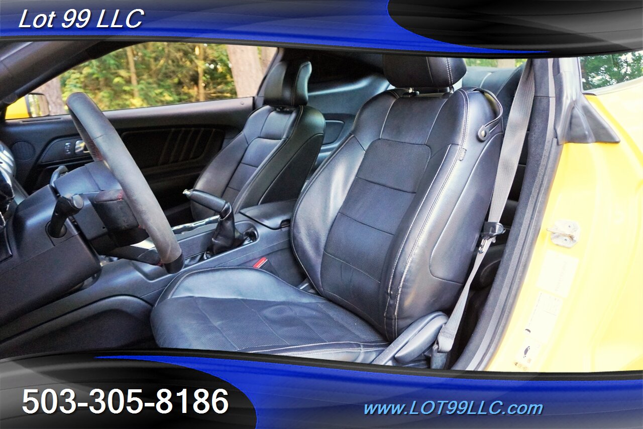 2015 Ford Mustang GT Premium V8 5.0L COYOTE 6 Speed Manual Heated AC  Leather Seats GPS 20 Wheels Newer Tires - Photo 2 - Milwaukie, OR 97267