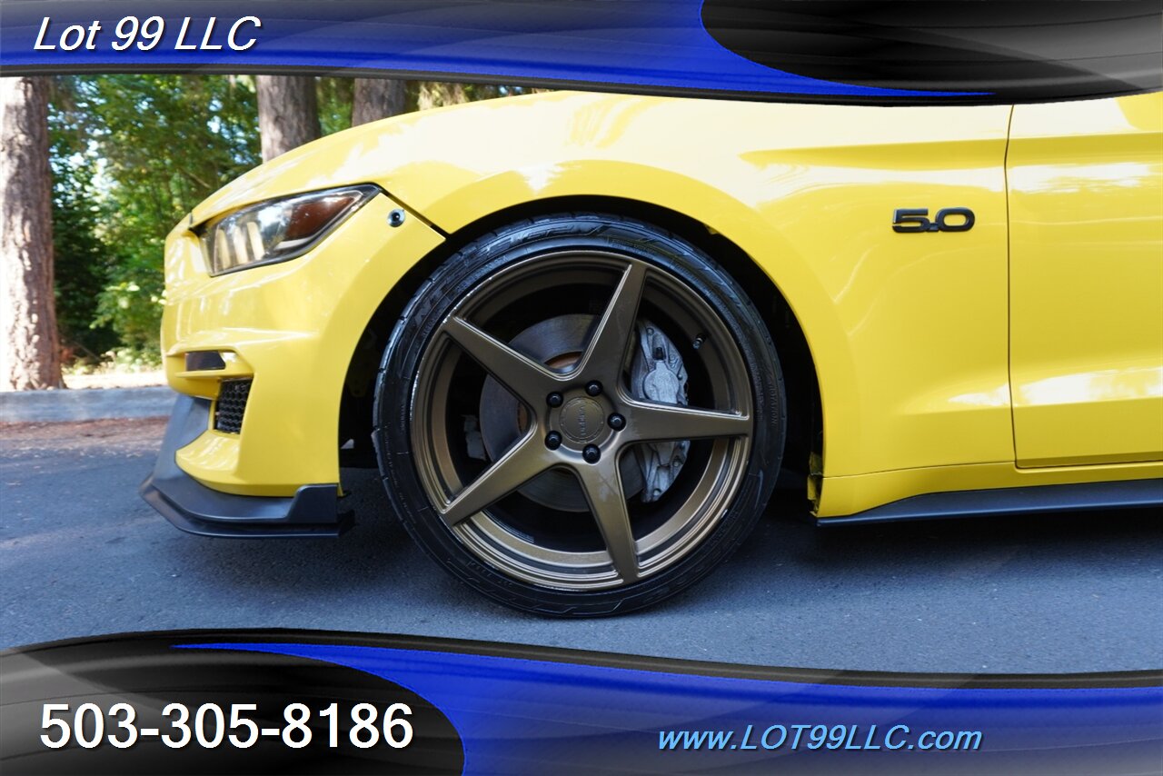 2015 Ford Mustang GT Premium V8 5.0L COYOTE 6 Speed Manual Heated AC  Leather Seats GPS 20 Wheels Newer Tires - Photo 33 - Milwaukie, OR 97267