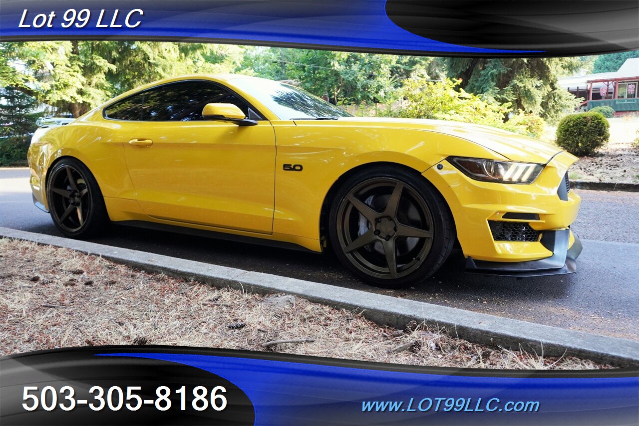 2015 Ford Mustang GT Premium V8 5.0L COYOTE 6 Speed Manual Heated AC  Leather Seats GPS 20 Wheels Newer Tires - Photo 7 - Milwaukie, OR 97267