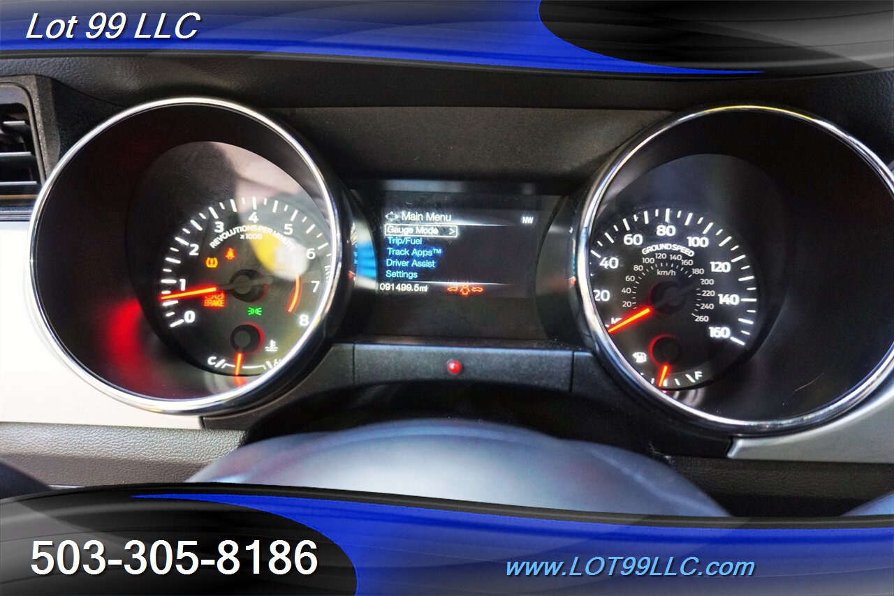 2015 Ford Mustang GT Premium V8 5.0L COYOTE 6 Speed Manual Heated AC  Leather Seats GPS 20 Wheels Newer Tires - Photo 23 - Milwaukie, OR 97267