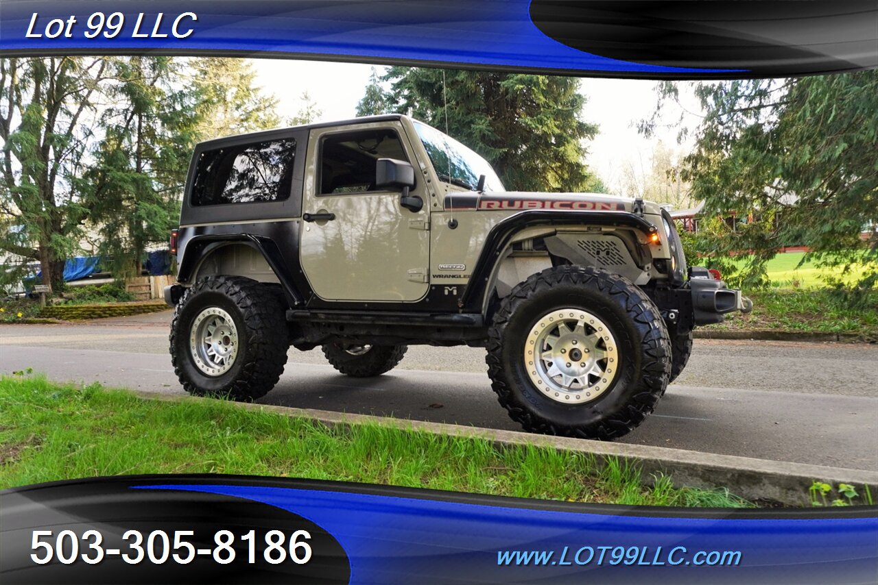 2017 Jeep Wrangler Rubicon Recon 4x4 Only 63K V6 3.6L 6 Speed Manual  Hard Top Heated Leather LIFTED LOCKERS Premium Wheels Newer Tires - Photo 7 - Milwaukie, OR 97267