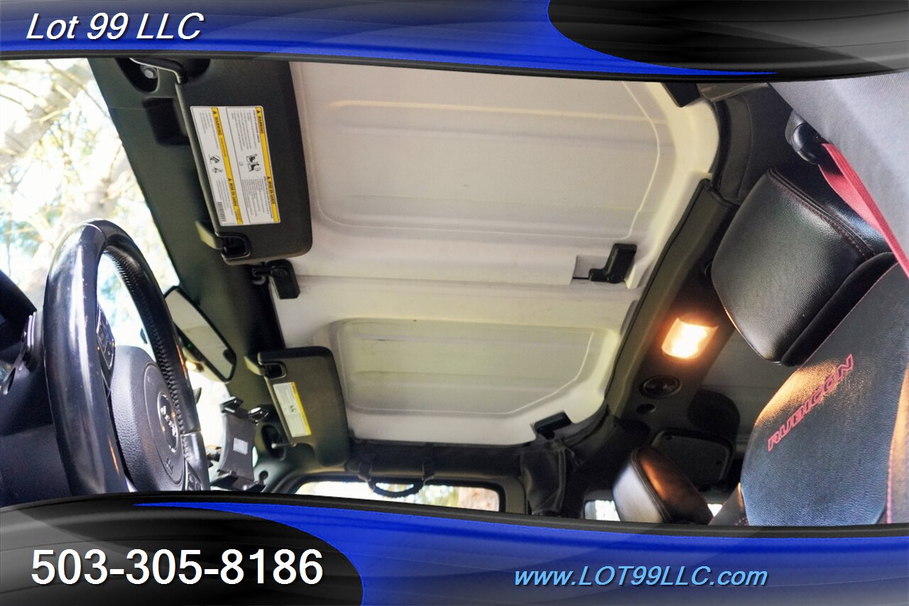 2017 Jeep Wrangler Rubicon Recon 4x4 Only 63K V6 3.6L 6 Speed Manual  Hard Top Heated Leather LIFTED LOCKERS Premium Wheels Newer Tires - Photo 13 - Milwaukie, OR 97267