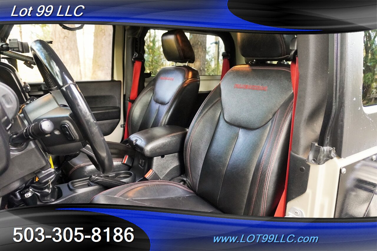 2017 Jeep Wrangler Rubicon Recon 4x4 Only 63K V6 3.6L 6 Speed Manual  Hard Top Heated Leather LIFTED LOCKERS Premium Wheels Newer Tires - Photo 2 - Milwaukie, OR 97267