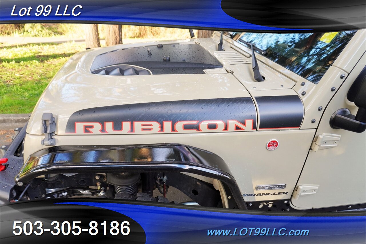 2017 Jeep Wrangler Rubicon Recon 4x4 Only 63K V6 3.6L 6 Speed Manual  Hard Top Heated Leather LIFTED LOCKERS Premium Wheels Newer Tires - Photo 35 - Milwaukie, OR 97267