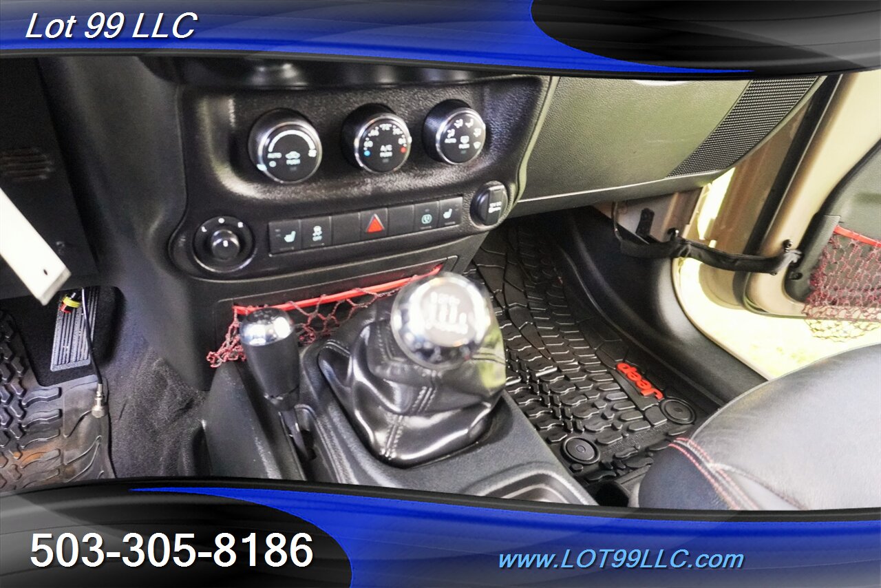 2017 Jeep Wrangler Rubicon Recon 4x4 Only 63K V6 3.6L 6 Speed Manual  Hard Top Heated Leather LIFTED LOCKERS Premium Wheels Newer Tires - Photo 23 - Milwaukie, OR 97267