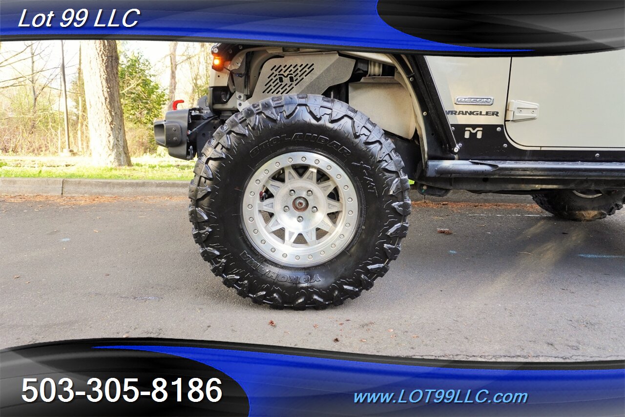2017 Jeep Wrangler Rubicon Recon 4x4 Only 63K V6 3.6L 6 Speed Manual  Hard Top Heated Leather LIFTED LOCKERS Premium Wheels Newer Tires - Photo 3 - Milwaukie, OR 97267
