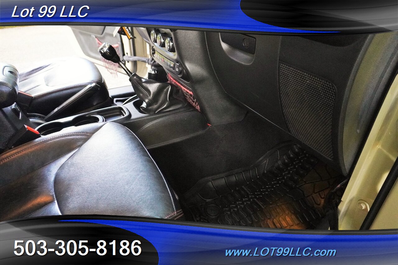 2017 Jeep Wrangler Rubicon Recon 4x4 Only 63K V6 3.6L 6 Speed Manual  Hard Top Heated Leather LIFTED LOCKERS Premium Wheels Newer Tires - Photo 32 - Milwaukie, OR 97267
