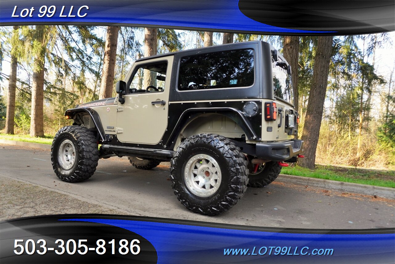 2017 Jeep Wrangler Rubicon Recon 4x4 Only 63K V6 3.6L 6 Speed Manual  Hard Top Heated Leather LIFTED LOCKERS Premium Wheels Newer Tires - Photo 11 - Milwaukie, OR 97267