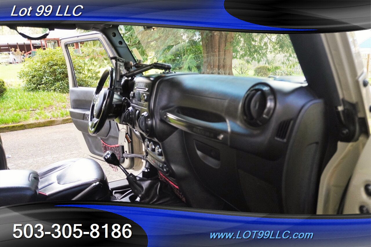2017 Jeep Wrangler Rubicon Recon 4x4 Only 63K V6 3.6L 6 Speed Manual  Hard Top Heated Leather LIFTED LOCKERS Premium Wheels Newer Tires - Photo 16 - Milwaukie, OR 97267