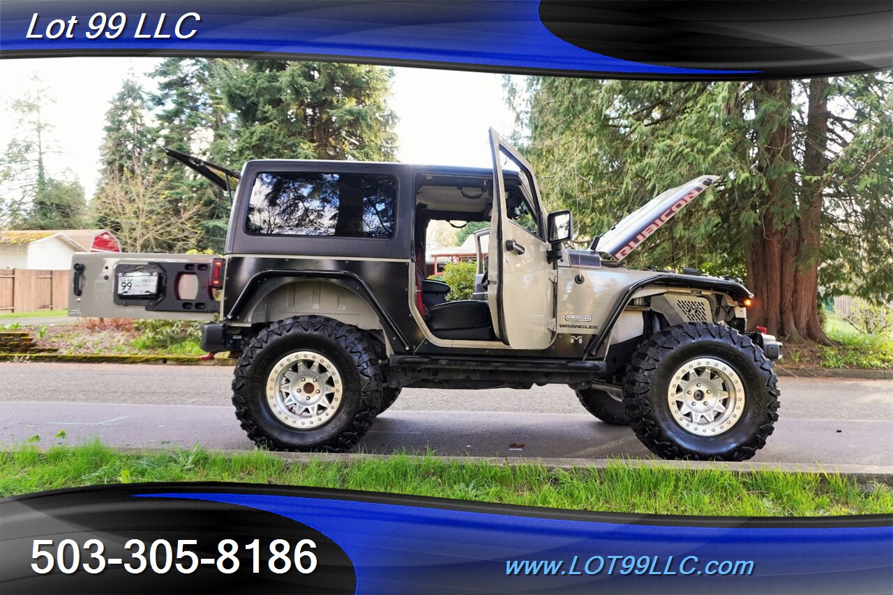 2017 Jeep Wrangler Rubicon Recon 4x4 Only 63K V6 3.6L 6 Speed Manual  Hard Top Heated Leather LIFTED LOCKERS Premium Wheels Newer Tires - Photo 29 - Milwaukie, OR 97267