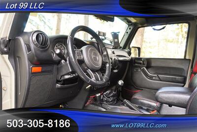 2017 Jeep Wrangler Rubicon Recon 4x4 Only 63K V6 3.6L 6 Speed Manual  Hard Top Heated Leather LIFTED LOCKERS Premium Wheels Newer Tires - Photo 12 - Milwaukie, OR 97267