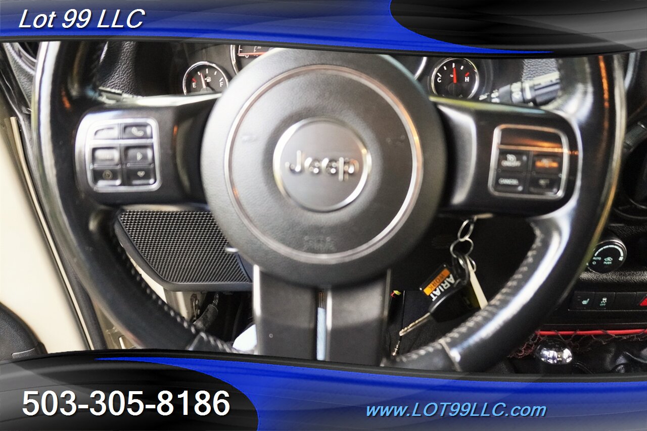 2017 Jeep Wrangler Rubicon Recon 4x4 Only 63K V6 3.6L 6 Speed Manual  Hard Top Heated Leather LIFTED LOCKERS Premium Wheels Newer Tires - Photo 24 - Milwaukie, OR 97267