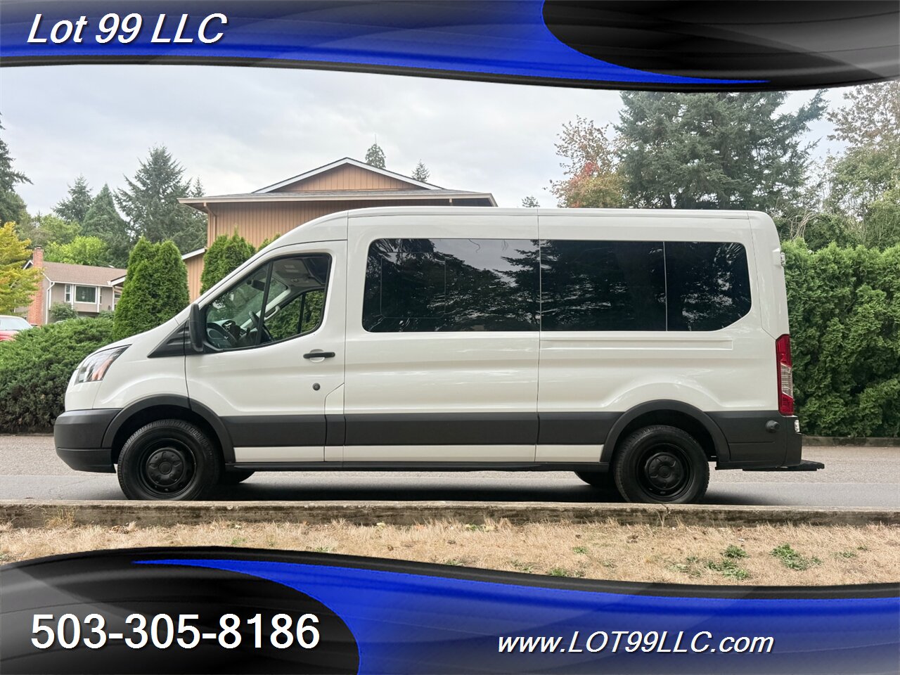 2015 Ford Transit 150 Mid Roof 132k WHEELCHAIR VAN Side Lift BraunAbility 6 passenger - Photo 12 - Milwaukie, OR 97267