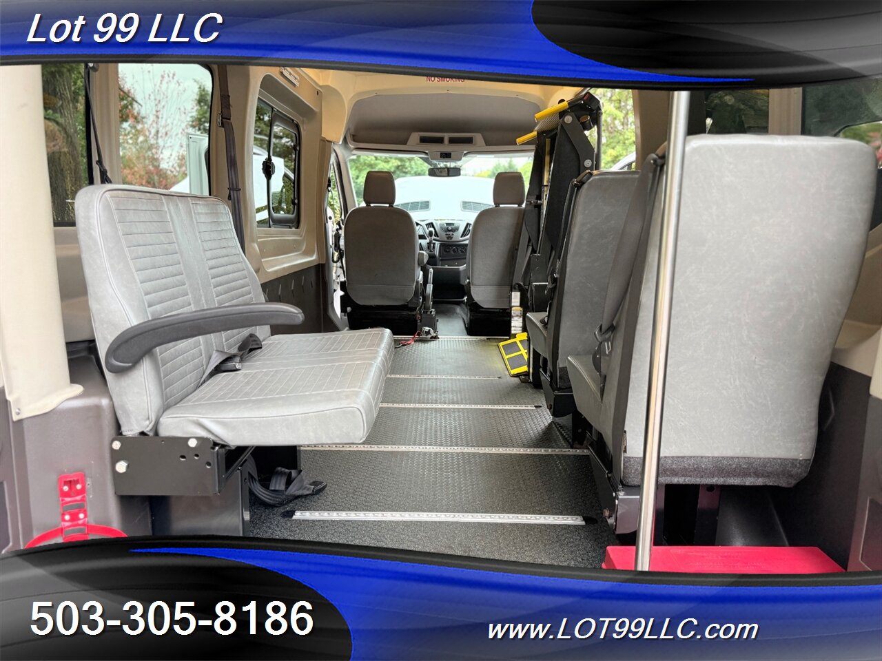 2015 Ford Transit 150 Mid Roof 132k WHEELCHAIR VAN Side Lift BraunAbility 6 passenger - Photo 25 - Milwaukie, OR 97267