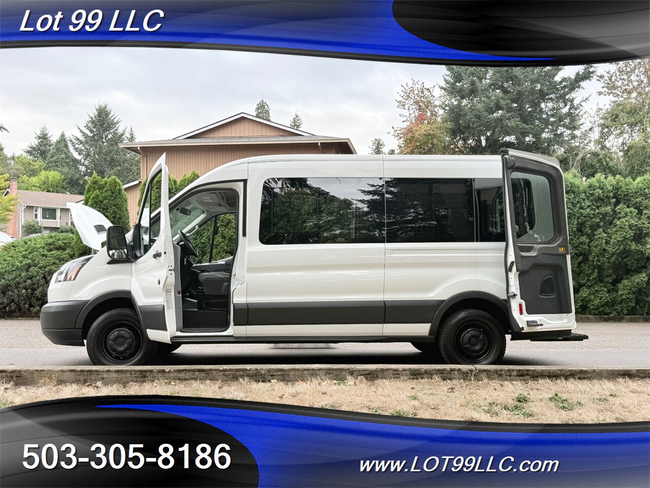 2015 Ford Transit 150 Mid Roof 132k WHEELCHAIR VAN Side Lift BraunAbility 6 passenger - Photo 26 - Milwaukie, OR 97267