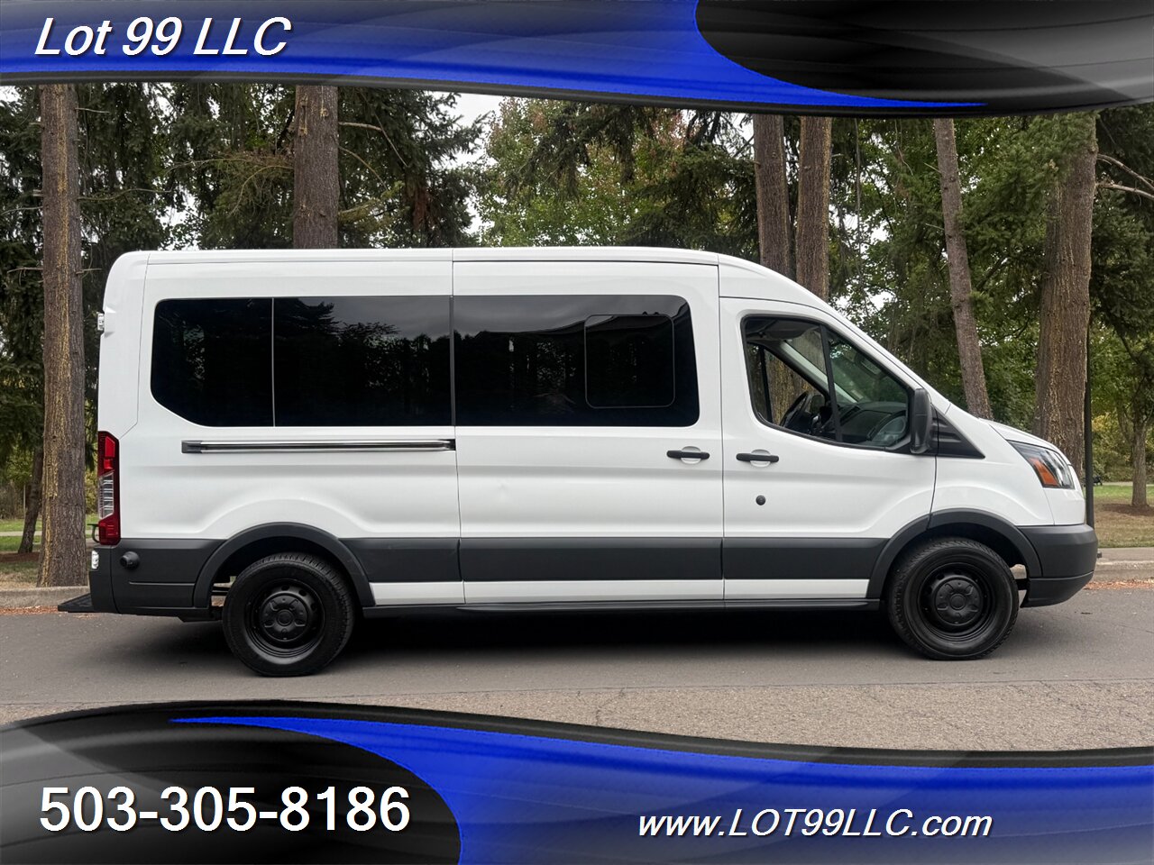 2015 Ford Transit 150 Mid Roof 132k WHEELCHAIR VAN Side Lift BraunAbility 6 passenger - Photo 16 - Milwaukie, OR 97267
