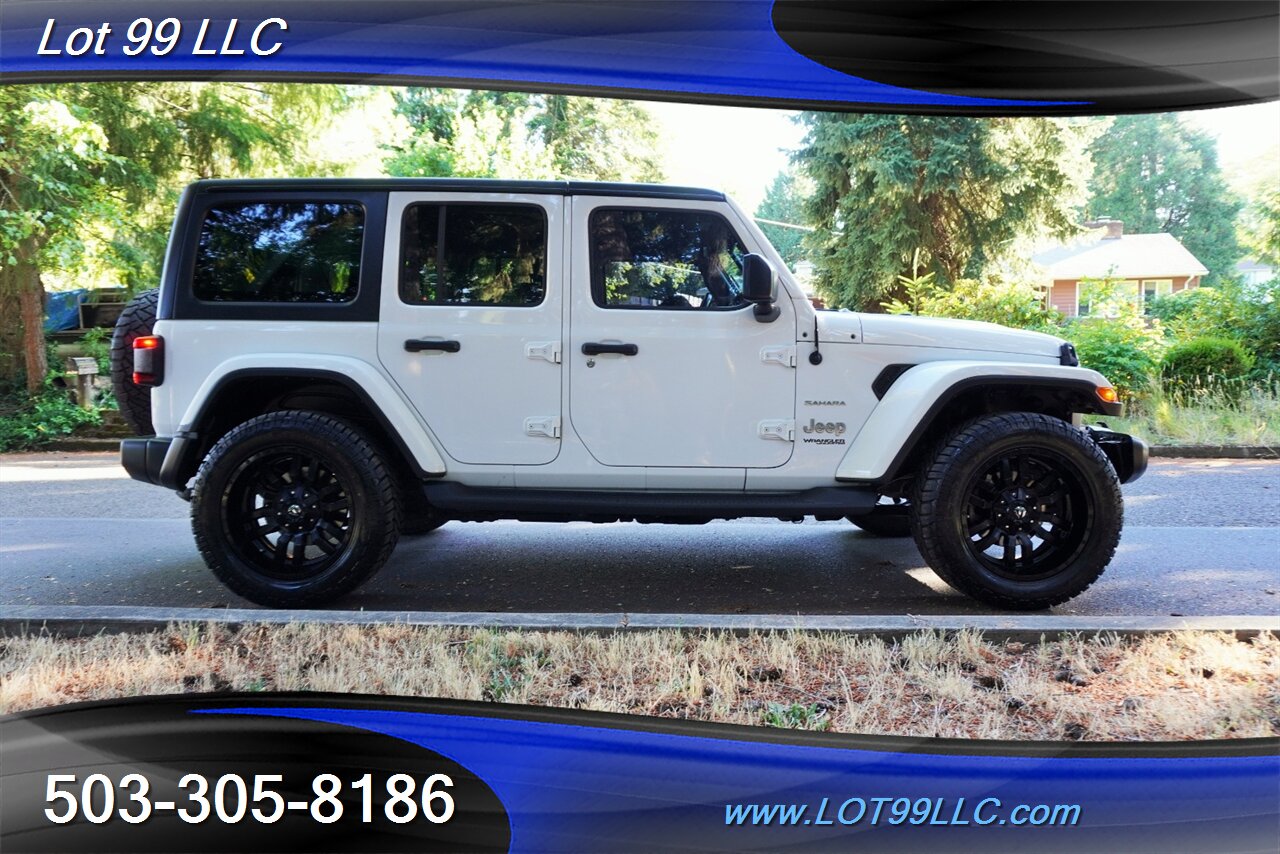 2018 Jeep Wrangler Sahara Unlimited 4X4 V6 Auto HARD TOP Black FUEL Wheels Newer Tires - Photo 8 - Milwaukie, OR 97267