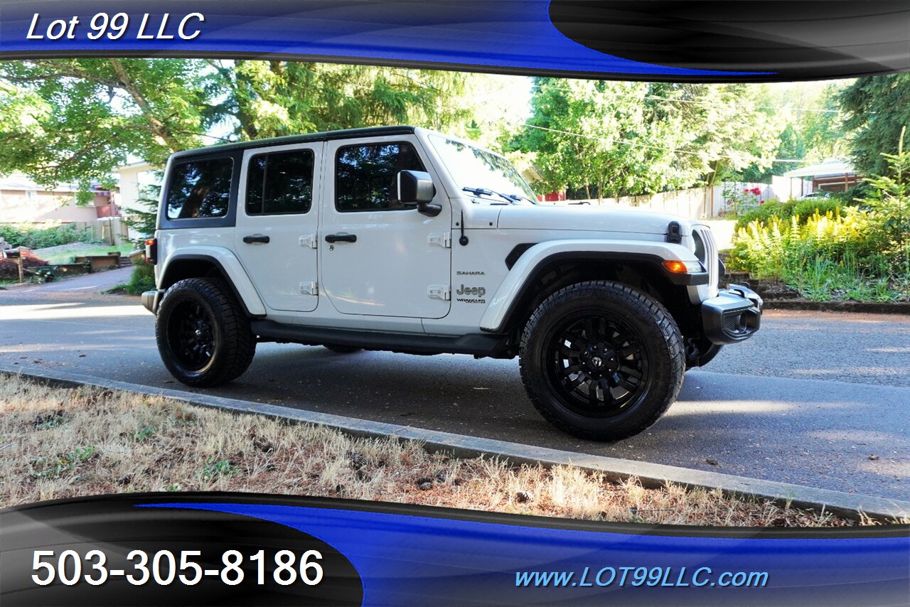 2018 Jeep Wrangler Sahara Unlimited 4X4 V6 Auto HARD TOP Black FUEL Wheels Newer Tires - Photo 7 - Milwaukie, OR 97267