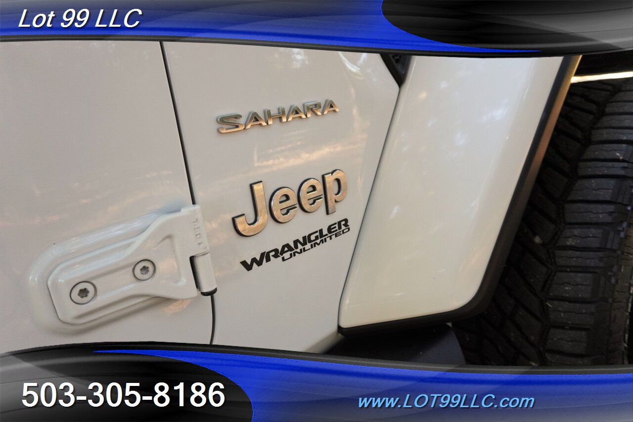 2018 Jeep Wrangler Sahara Unlimited 4X4 V6 Auto HARD TOP Black FUEL Wheels Newer Tires - Photo 31 - Milwaukie, OR 97267