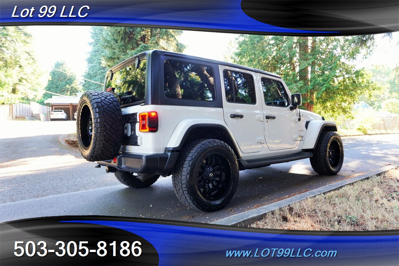 2018 Jeep Wrangler Sahara Unlimited 4X4 V6 Auto HARD TOP Black FUEL Wheels Newer Tires - Photo 9 - Milwaukie, OR 97267