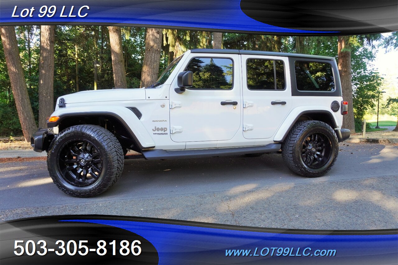 2018 Jeep Wrangler Sahara Unlimited 4X4 V6 Auto HARD TOP Black FUEL Wheels Newer Tires - Photo 5 - Milwaukie, OR 97267