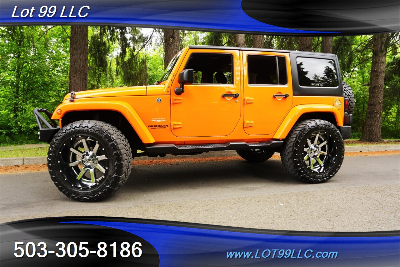 2012 Jeep Wrangler Unlimited Sahara 4X4 V6 Automatic LIFTED 22 WHEELS   - Photo 5 - Milwaukie, OR 97267