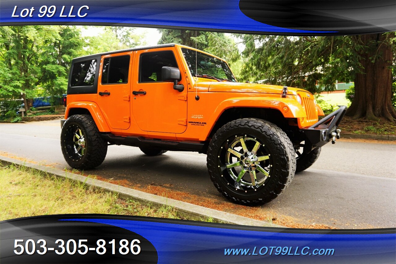 2012 Jeep Wrangler Unlimited Sahara 4X4 V6 Automatic LIFTED 22 WHEELS   - Photo 7 - Milwaukie, OR 97267